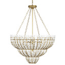 Large Chandeliers Metal Shade by Currey and Company ( 142 | 9000-1099 Magnum Opus Collection ) 