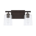 Bathroom Fixtures Two Lights by Capital Lighting ( 65 | 128521BZ-449 Greyson ) 