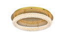Flush Mounts Ring Shade/Halo by Elegant Lighting ( 173 | 3800F26SG Bowen ) 