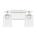 Bathroom Fixtures Two Lights by Capital Lighting ( 65 | 128521CH-449 Greyson ) 