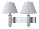 Sconces Double Candle by Cal Lighting ( 225 | LA-8003W2L-1CH Hotel ) 