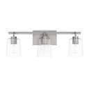 Bathroom Fixtures Three Lights by Capital Lighting ( 65 | 128531BN-449 Greyson ) 