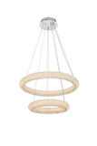 Mid. Chandeliers Ring/Halo by Elegant Lighting ( 173 | 3800G24C Bowen ) 