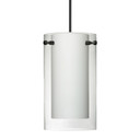 Mini Pendants Glass Down by Besa ( 74 | X-C44007-LED-BK Besa Pahu 4 Pendant ) 