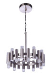 Mini Chandeliers Glass Shade by Craftmade ( 46 | 57520-BNK-LED Simple Lux ) 