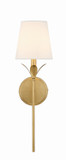 Sconces Single Candle by Crystorama ( 60 | 531-GA Broche ) 