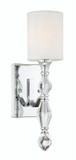 Sconces Single Candle by Designers Fountain ( 43 | 89901-CH Evi ) 