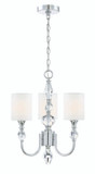 Mini Chandeliers Drum Shade by Designers Fountain ( 43 | 89983-CH Evi ) 