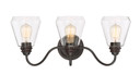 Bathroom Fixtures Three Lights by Designers Fountain ( 43 | 90203-SB Foundry ) 