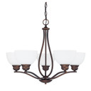 Mid. Chandeliers Glass Up by Capital Lighting ( 65 | 4035BB-212 Stanton ) 