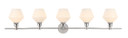 Bathroom Fixtures Five+Lights by Elegant Lighting ( 173 | LD2325C Gene ) 