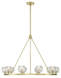 Mid. Chandeliers Glass Up by Crystorama ( 60 | ARA-10265-SB Aragon ) 