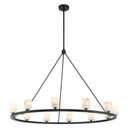 Large Chandeliers Glass Shade by Crystorama ( 60 | ARA-10266-MK-ST Aragon ) 