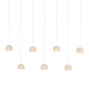 Linear/Island 4 Light + by Currey and Company ( 142 | 9000-1184 Virtu Collection ) 