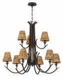 Mid. Chandeliers Candle by Craftmade ( 46 | 58329-ABZ Kokomo ) 