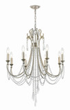 Mid. Chandeliers Candle by Crystorama ( 60 | ARC-1908-SA-CL-MWP Arcadia ) 