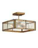 Semi-Flush Mts. Drum Shade by Currey and Company ( 142 | 9000-1196 Countervail Collection ) 