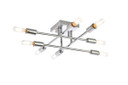 Semi-Flush Mts. Geometric/Linear by Elegant Lighting ( 173 | LD2351C Script ) 