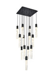 Mid. Chandeliers Multi-Port/Cascade by Elegant Lighting ( 173 | 2088G26BK Aurora ) 