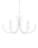 Mid. Chandeliers Candle by Currey and Company ( 142 | 9000-1207 Twiggy Oval Chandelier ) 