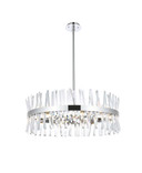 Mid. Chandeliers Drum Shade by Elegant Lighting ( 173 | 6200D32C Serephina ) 