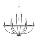 Large Chandeliers Candle by Capital Lighting ( 65 | 428501MB Greyson ) 