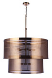 Mid. Chandeliers Metal Shade by Craftmade ( 46 | 58999-SB Mesh ) 