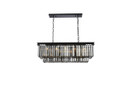 Linear/Island 4 Light + by Elegant Lighting ( 173 | 1232D40MB-SS/RC Sydney ) 