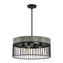 Mid. Chandeliers Drum Shade by Designers Fountain ( 43 | D226M-24P-MB Aster ) 