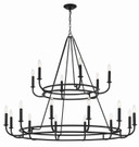 Large Chandeliers Candle by Crystorama ( 60 | BAI-A2109-MK Bailey ) 