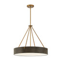 Pendants Drum Shade by Designers Fountain ( 43 | D228M-24P-OSB Erba ) 