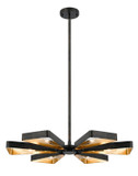 Mid. Chandeliers Metal Shade by Crystorama ( 60 | 596-EB-GA Luna ) 