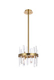 Pendants Drum Shade by Elegant Lighting ( 173 | 2200D12SG Serena ) 