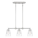 Linear/Island 3 Light Bar by Designers Fountain ( 43 | D230M-IS-PN Ingo ) 