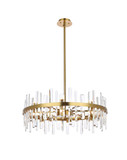 Mid. Chandeliers Drum Shade by Elegant Lighting ( 173 | 2200D32SG Serena ) 