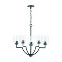 Mid. Chandeliers Glass Up by Capital Lighting ( 65 | 439351MB-500 Carter ) 