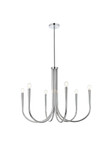 Mid. Chandeliers Candle by Elegant Lighting ( 173 | LD722D30C Layne ) 