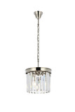 Pendants Drum Shade by Elegant Lighting ( 173 | 1238D12PN/RC Sydney ) 