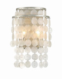 Sconces Empire/Basket by Crystorama ( 60 | BRI-3002-SA Brielle ) 