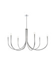 Large Chandeliers Candle by Elegant Lighting ( 173 | LD722D55C Layne ) 