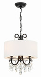 Mini Chandeliers Drum Shade by Crystorama ( 60 | 6623-MK-CL-MWP Othello ) 