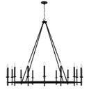 Large Chandeliers Candle by Capital Lighting ( 65 | 445202IH Ogden ) 