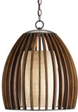 Pendants Drum Shade by Currey and Company ( 142 | 9099 Carling Pendant ) 