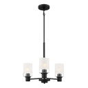 Mini Chandeliers Glass Shade by Designers Fountain ( 43 | D236M-3CH-MB Cedar Lane ) 