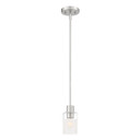 Mini Pendants Glass Down by Designers Fountain ( 43 | D236M-4P-BN Cedar Lane ) 