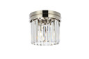 Flush Mounts Drum Shade by Elegant Lighting ( 173 | 1238F12PN/RC Sydney ) 