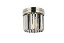 Flush Mounts Drum Shade by Elegant Lighting ( 173 | 1238F12PN-SS/RC Sydney ) 