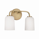 Bathroom Fixtures Two Lights by Capital Lighting ( 65 | 148821AD-542 Lawson ) 