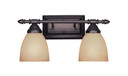 Bathroom Fixtures Two Lights by Designers Fountain ( 43 | 94002-ORB Apollo ) 