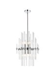 Mini Chandeliers Candle by Elegant Lighting ( 173 | 2502D17C Sienna ) 